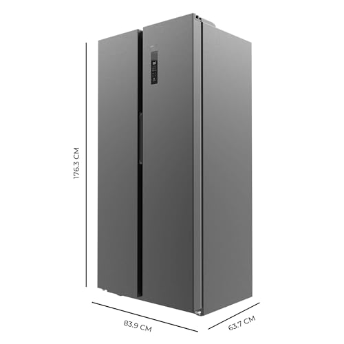 Cecotope Frigorifique Americano 2 Portes 430 L pour Familie et Hôte de Cuisine Multi Air Flow