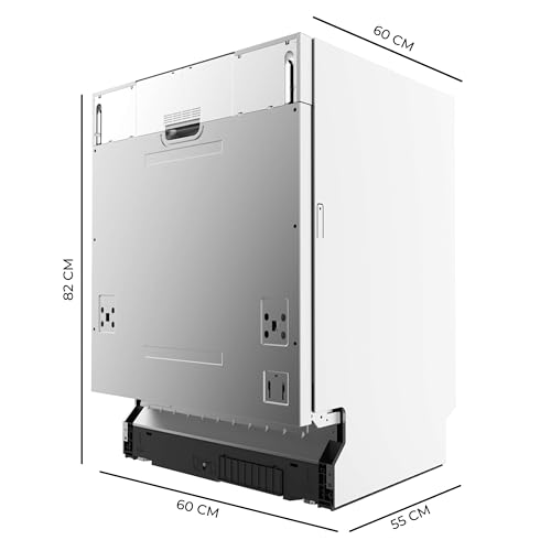 Cecotec Lave-vaisselle intégrable 60cm Bolero Aguazero 8001 Full BI 14 couverts Basse consommation